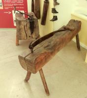 Le billot - Musée TP Moûtiers