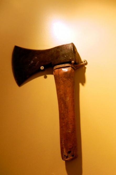Hache sabotier - Musée TP Moûtiers